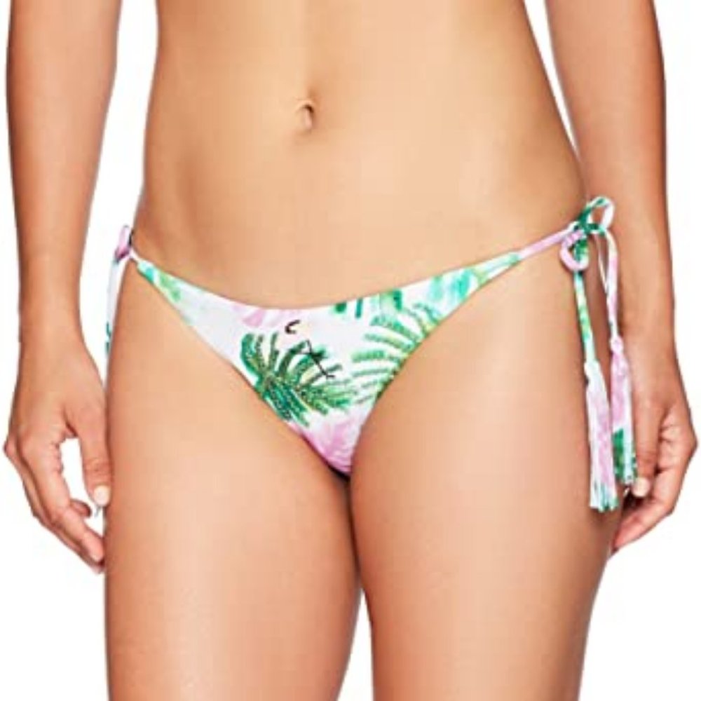 NWT PilyQ Tie Side Bikini Bottom S